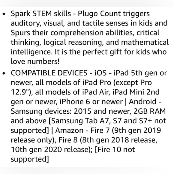 Plugo Count AR Math STEM Learning Kit | NIB - Picture 7 of 7